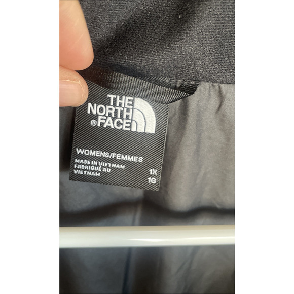 The North Face Metropolis Parka Coat Women's 1X Blk 600 Down Long Winter No Hood - Picture 13 of 16